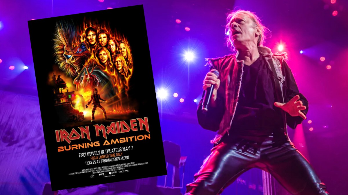 Iron Maiden annonce la sortie en salles de son nouveau documentaire Burning Ambition