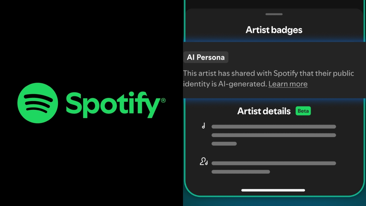 Spotify va étiqueter les artistes IA avec le badge AI Persona et les tenir à l'écart des recommandations personnalisées