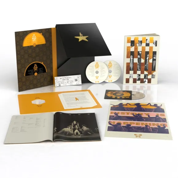 Rise Up Hamilton The Anthology coffret 5xCD emballage vinyle
