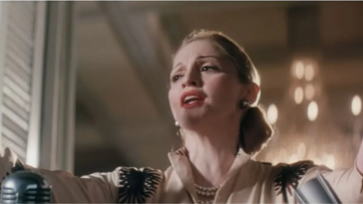 La bande originale d'Evita de Madonna obtient sa toute première sortie en vinyle