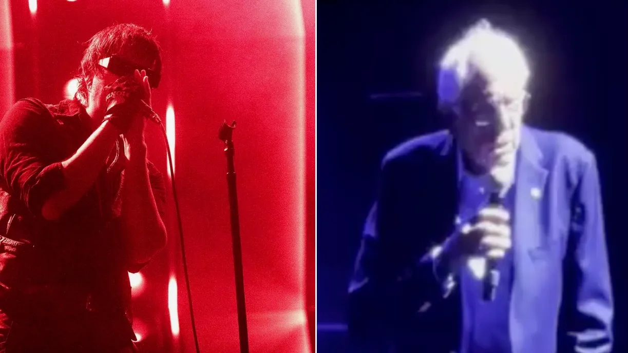 AOC et Bernie Sanders présentent The Strokes avant le spectacle de New York